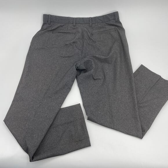 ADI PURE By ADIDAS Golf Pants Straight Leg Stretch Flat Front Slacks Men's 35 - Picture 2 of 6